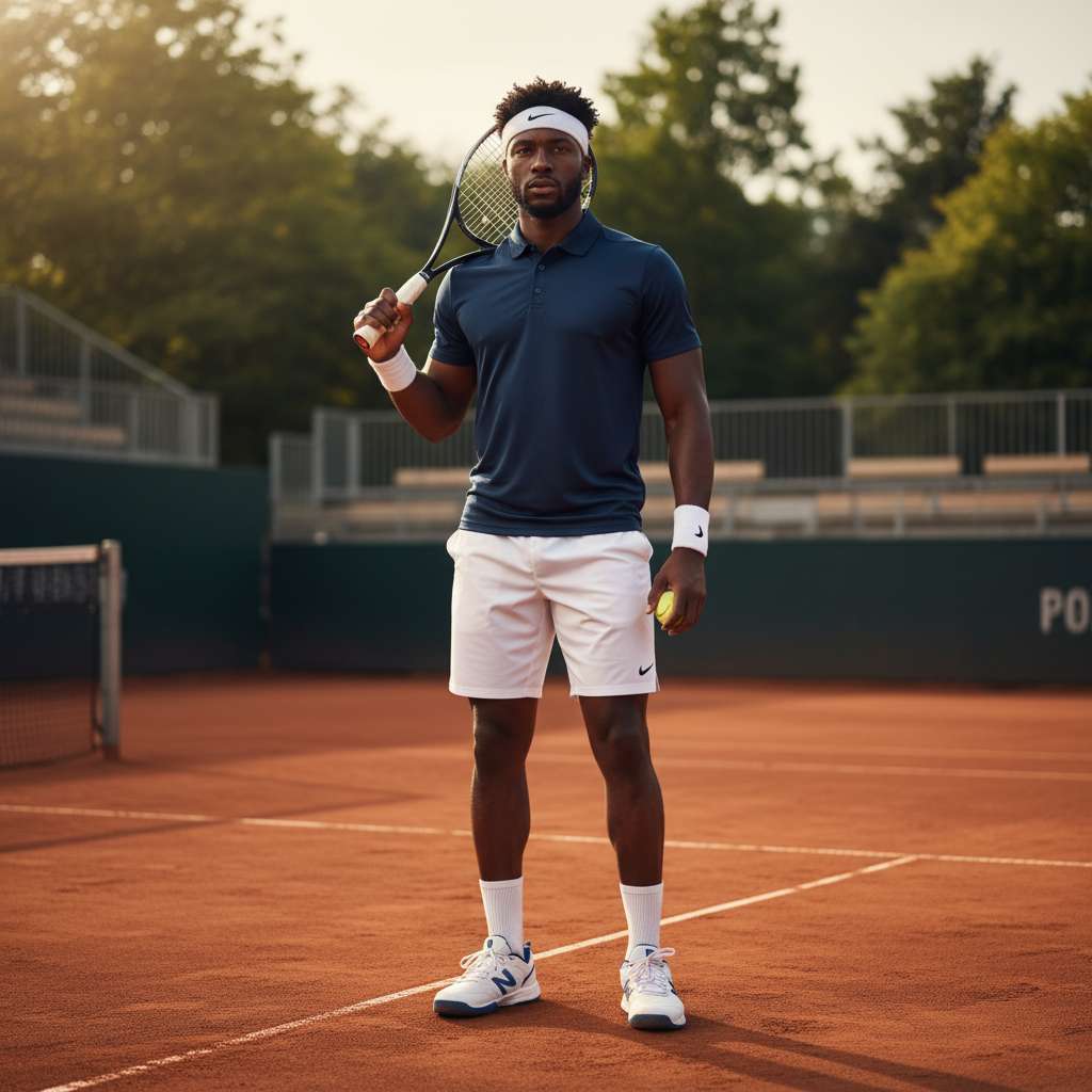Samuel Okoye aus Nigeria, Tennisprofi